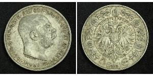 5 Corona Autriche-Hongrie (1867-1918) Argent Franz Joseph I (1830 - 1916)