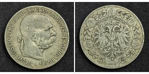 5 Corona Autriche-Hongrie (1867-1918) Argent Franz Joseph I (1830 - 1916)