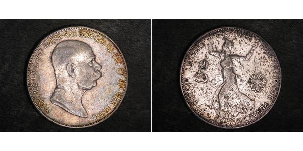 5 Corona Autriche-Hongrie (1867-1918) Argent Franz Joseph I (1830 - 1916)