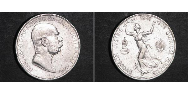 5 Corona Autriche-Hongrie (1867-1918) Argent Franz Joseph I (1830 - 1916)