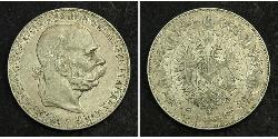 5 Corona Impero austro-ungarico (1867-1918) Argento Franz Joseph I (1830 - 1916)