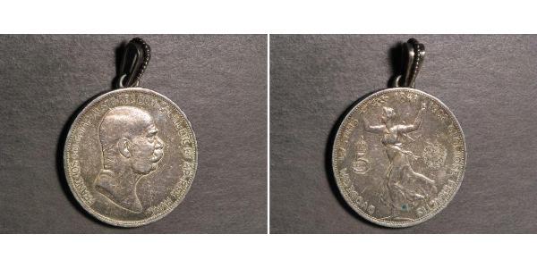 5 Corona Impero austro-ungarico (1867-1918) Argento Franz Joseph I (1830 - 1916)