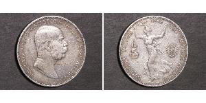 5 Corona Imperio austrohúngaro (1867-1918) Plata Franz Joseph I (1830 - 1916)