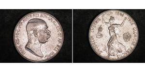 5 Corona Imperio austrohúngaro (1867-1918) Plata Franz Joseph I (1830 - 1916)