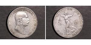 5 Corona Österreich-Ungarn (1867-1918) Silber Franz Joseph I (1830 - 1916)