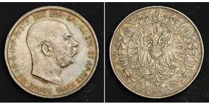 5 Corona Austria-Hungary (1867-1918) Silver Franz Joseph I (1830 - 1916)