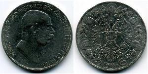 5 Corona Австро-Угорщина (1867-1918) Срібло Франц Иосиф I (1830 - 1916)
