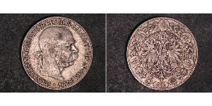 5 Corona Австро-Угорщина (1867-1918) Срібло Франц Иосиф I (1830 - 1916)
