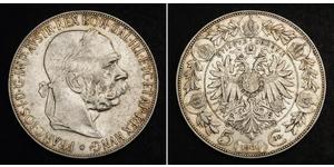 5 Corona Австро-Угорщина (1867-1918) Срібло Франц Иосиф I (1830 - 1916)