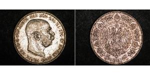 5 Corona Австро-Угорщина (1867-1918) Срібло Франц Иосиф I (1830 - 1916)