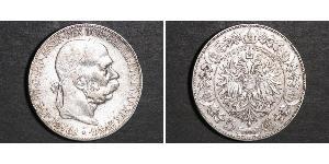 5 Corona Австро-Угорщина (1867-1918) Срібло Франц Иосиф I (1830 - 1916)