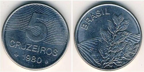 5 Cruzeiro Brasile Acciaio inossidabile 