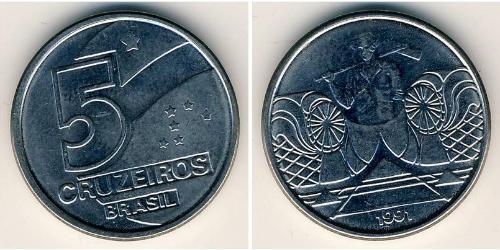 5 Cruzeiro Brazil Copper/Nickel 