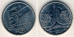5 Cruzeiro Brasil Níquel/Cobre 