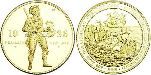 5 Daalder Regno dei Paesi Bassi (1815 - ) Oro 