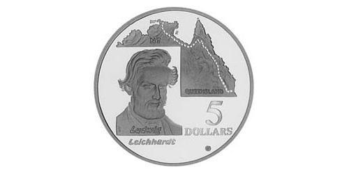 5 Dollar Australie (1939 - ) Argent 