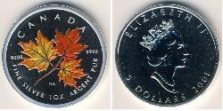 5 Dollar Canada Argent 