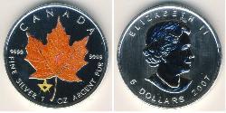 5 Dollar Canada Argent 