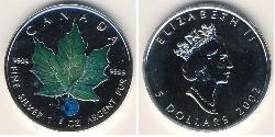 5 Dollar Canada Argent 