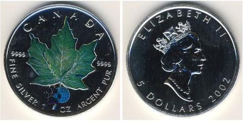 5 Dollar Canada Argent 