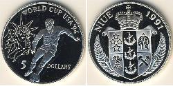 5 Dollar Niue Argent 