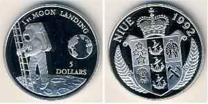 5 Dollar Niue Argent 