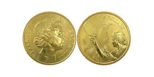 5 Dollar Île de Man Bronze/Aluminium Elizabeth II (1926-2022)