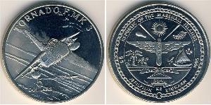 5 Dollar Marshall Islands Copper/Nickel 