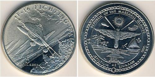 5 Dollar Marshall Islands Copper/Nickel 