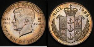 5 Dollar Niue Cuivre/Nickel 