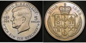 5 Dollar Niue Cuivre/Nickel 