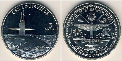 5 Dollar Îles Marshall Cuivre/Nickel 