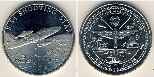 5 Dollar Îles Marshall Cuivre/Nickel 