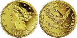 5 Dollar USA (1776 - ) Gold 