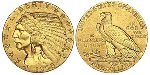 5 Dollar USA (1776 - ) Gold 