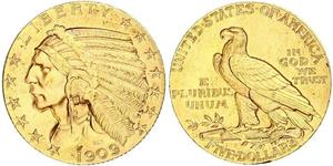 5 Dollar USA (1776 - ) Gold 