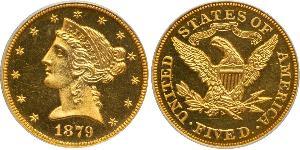 5 Dollar USA (1776 - ) Gold 