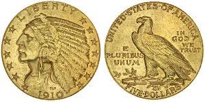 5 Dollar USA (1776 - ) Gold 