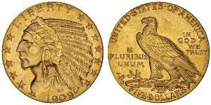 5 Dollar USA (1776 - ) Gold 