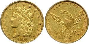 5 Dollar USA (1776 - ) Gold 