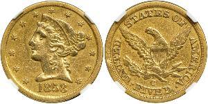 5 Dollar USA (1776 - ) Gold 