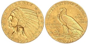 5 Dollar USA (1776 - ) Gold 