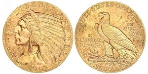 5 Dollar USA (1776 - ) Gold 