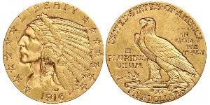 5 Dollar USA (1776 - ) Gold 