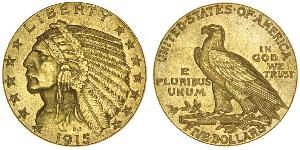 5 Dollar USA (1776 - ) Gold 