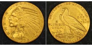 5 Dollar USA (1776 - ) Gold 