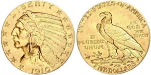 5 Dollar USA (1776 - ) Gold 