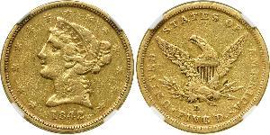 5 Dollar USA (1776 - ) Gold 