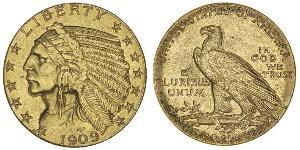 5 Dollar USA (1776 - ) Gold 