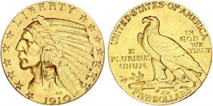 5 Dollar USA (1776 - ) Gold 